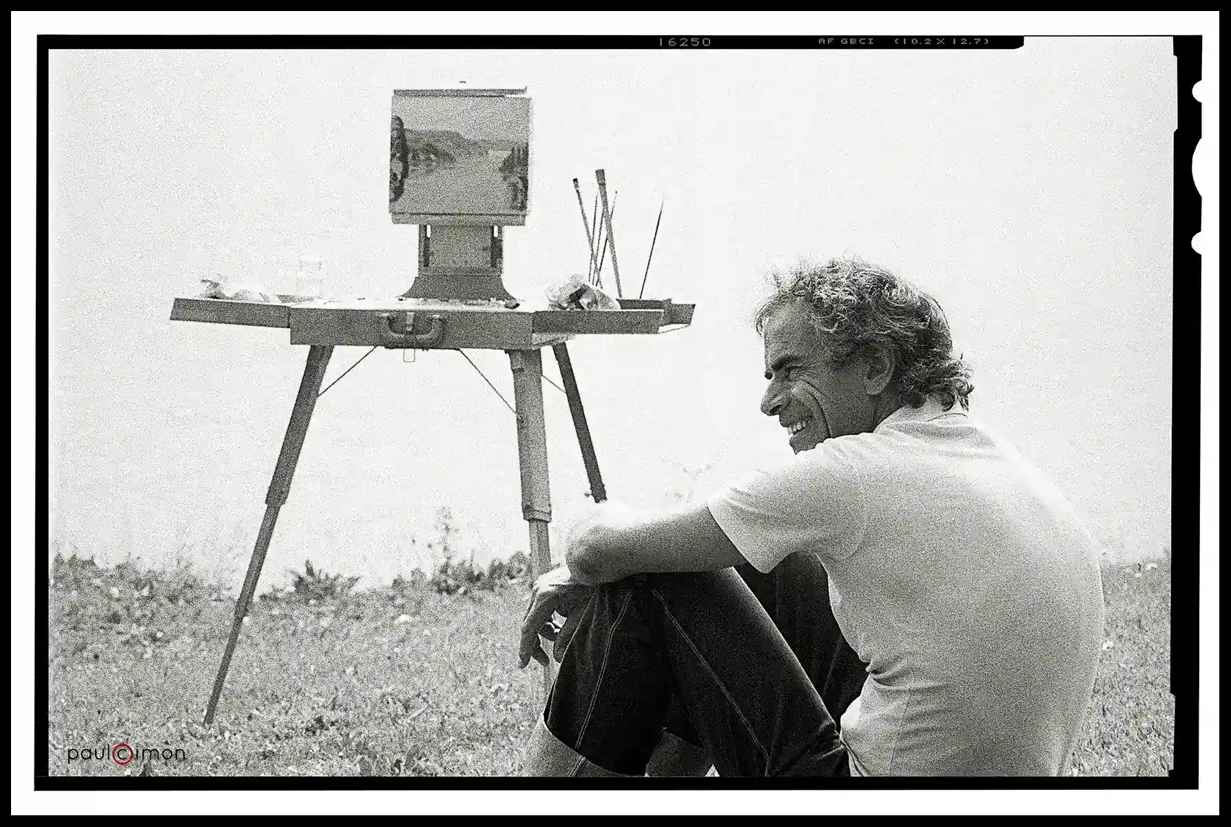 Le peintre Jean-Paul Lapointe
